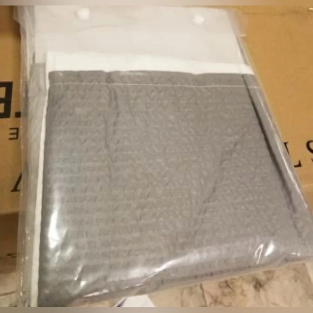 Madison Park Loire Ombre Printed Seersucker Shower Curtain - Picture 4 of 5